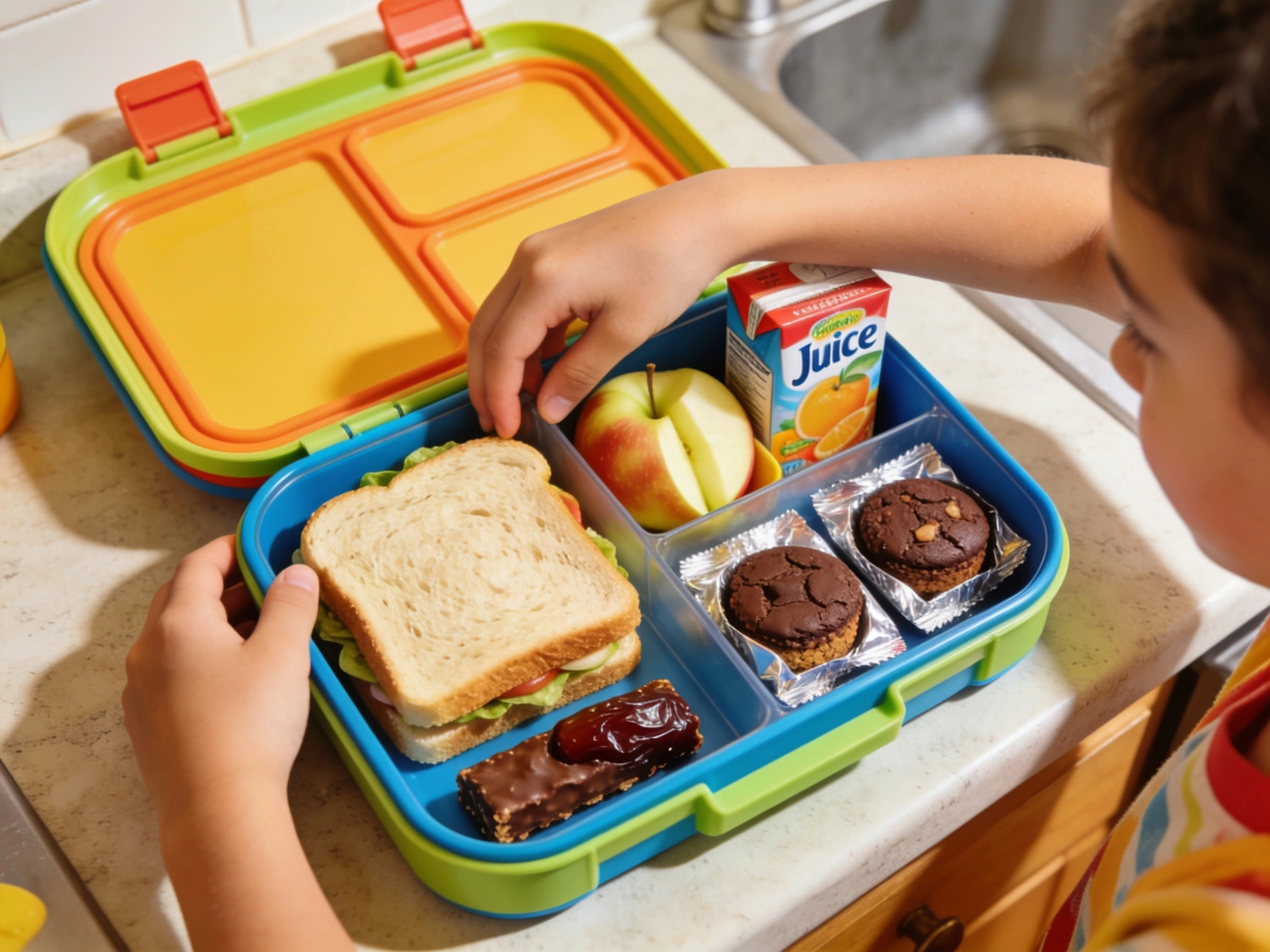 In the school lunchbox